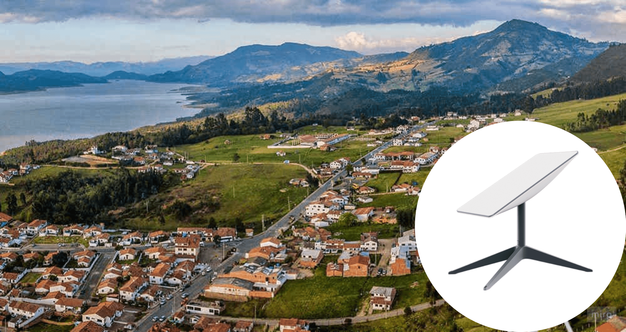 Satelital en Cundinamarca Colombia